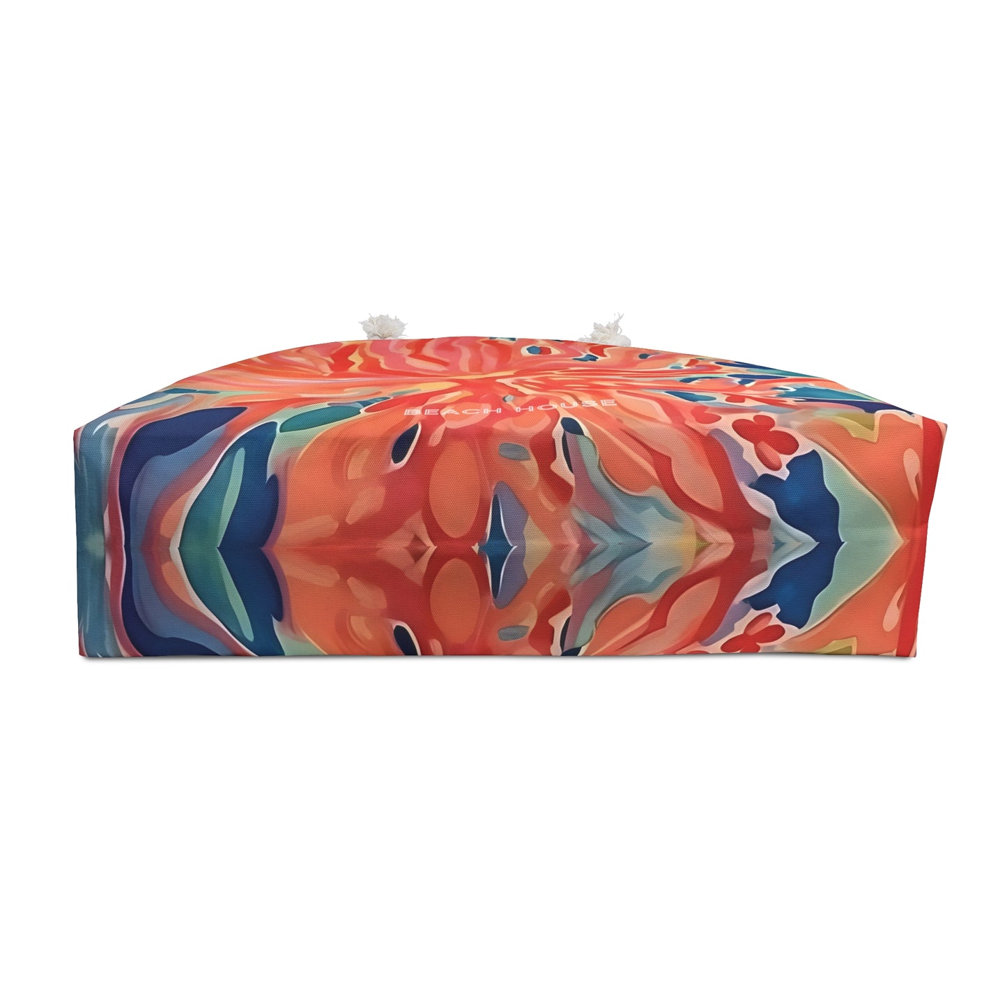 Bottom view of the Key Biscayne Weekender Tote Bag on a white background