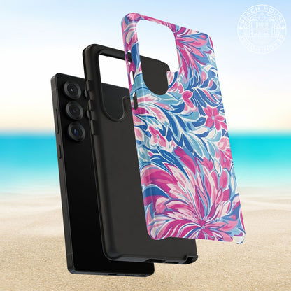 Layers of the Destin Tough Case for Galaxy on a beach background