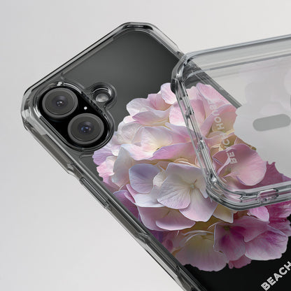Phone case with floral design on a white background