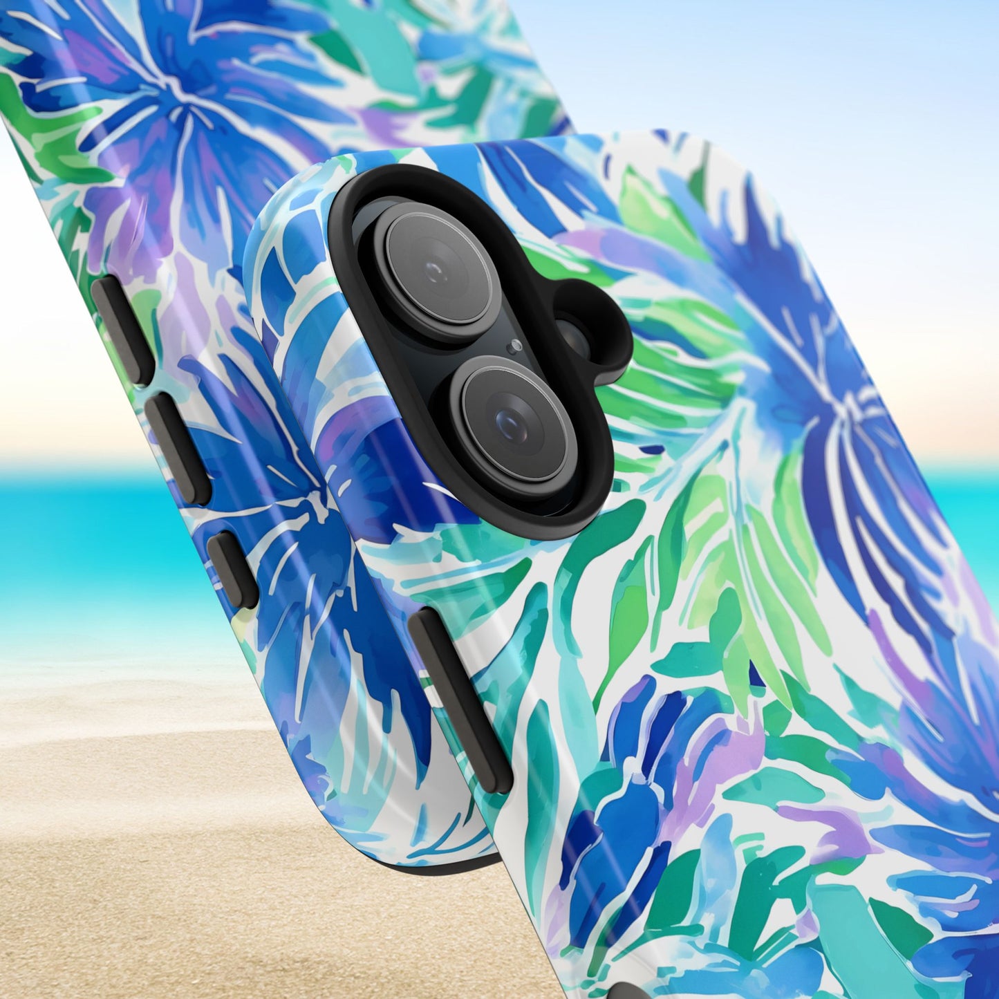 Close up views of the Longboat Tough Case for iPhone